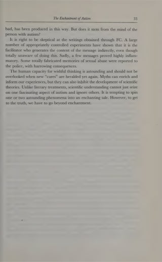 Autism Explaining The Enigma 2nd Edition Uta Frith | PDF