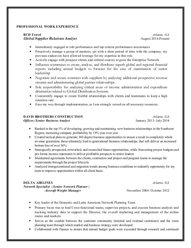 vincent c copeland resume