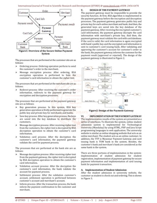 Design and Implementation of Electronic Payment Gateway for Secure ...