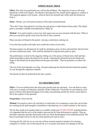 252 Preview David Blaine Magic | PDF