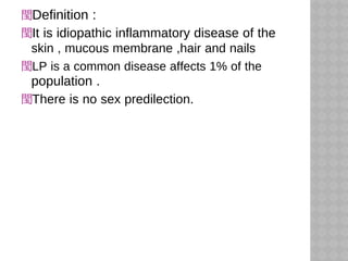 Predilection Def Papulosequamous disorder | PDF