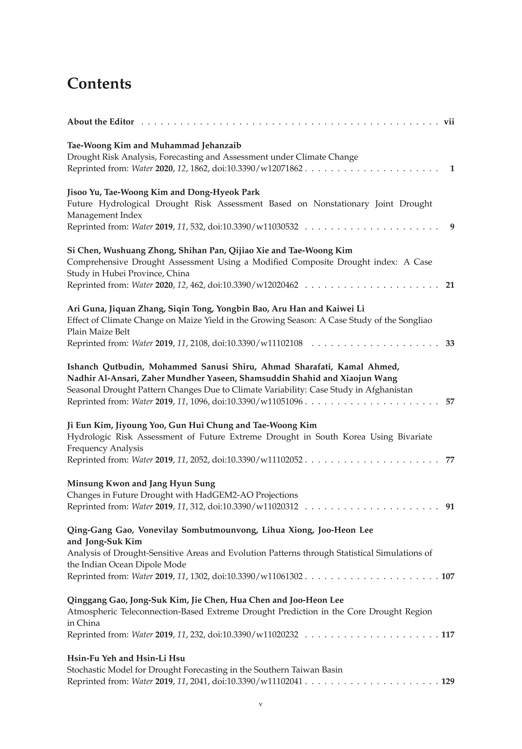 The Drought Risk Analysis Forecasting And Assessment Under Climate ...