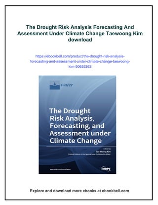 The Drought Risk Analysis Forecasting And Assessment Under Climate ...