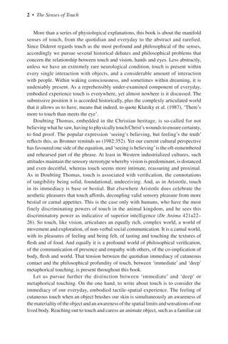 The Senses Of Touch Haptics Affects And Technologies Mark Paterson | PDF