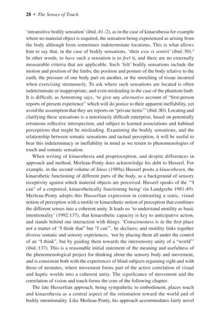 The Senses Of Touch Haptics Affects And Technologies Mark Paterson | PDF
