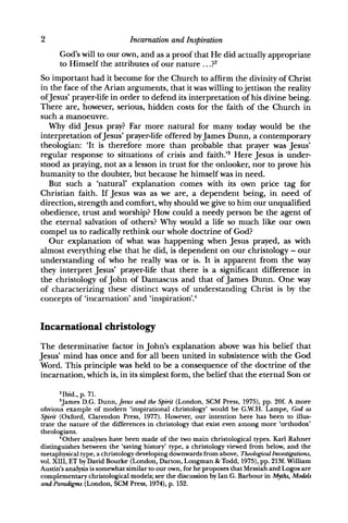 Incrnation Picture Examples Incarnation And Inspiration John Owen And The Coherence Of Christology ...