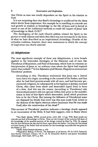 Incarnation And Inspiration John Owen And The Coherence Of Christology ...