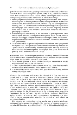 Globalization And Internationalization In Higher Education Theoretical ...