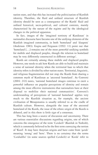 Carduchi Language Imagining Kurdistan Identity Culture And Society Zlem Galip | PDF