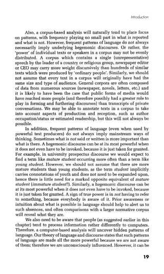 Discourse Analysis Transcript Using Corpora In Discourse Analysis Paul Baker | PDF