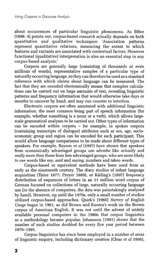 Using Corpora In Discourse Analysis Paul Baker | PDF