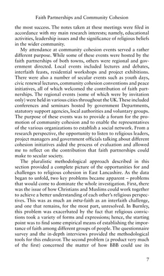 Religious Cohesion In Times Of Conflict Andrew Holden | PDF