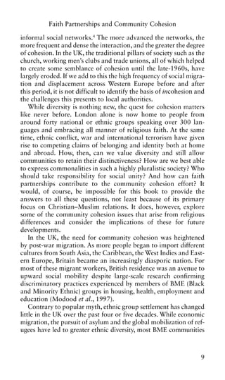 Religious Cohesion In Times Of Conflict Andrew Holden | PDF