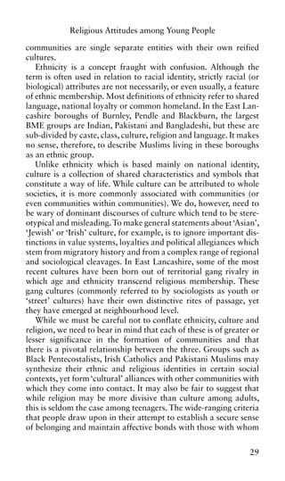 Religious Cohesion In Times Of Conflict Andrew Holden | PDF