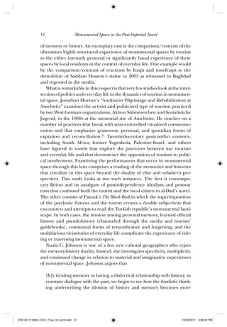 Banal Example Monumental Space In The Postimperial Novel An Interdisciplinary Study ...