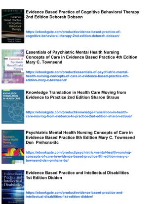 Evidence Based Practice in Primary Care 2nd Edition Christopher Silagy ...