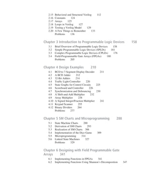 Digital Systems Design Using Verilog 1st Edition Charles H Roth | PDF