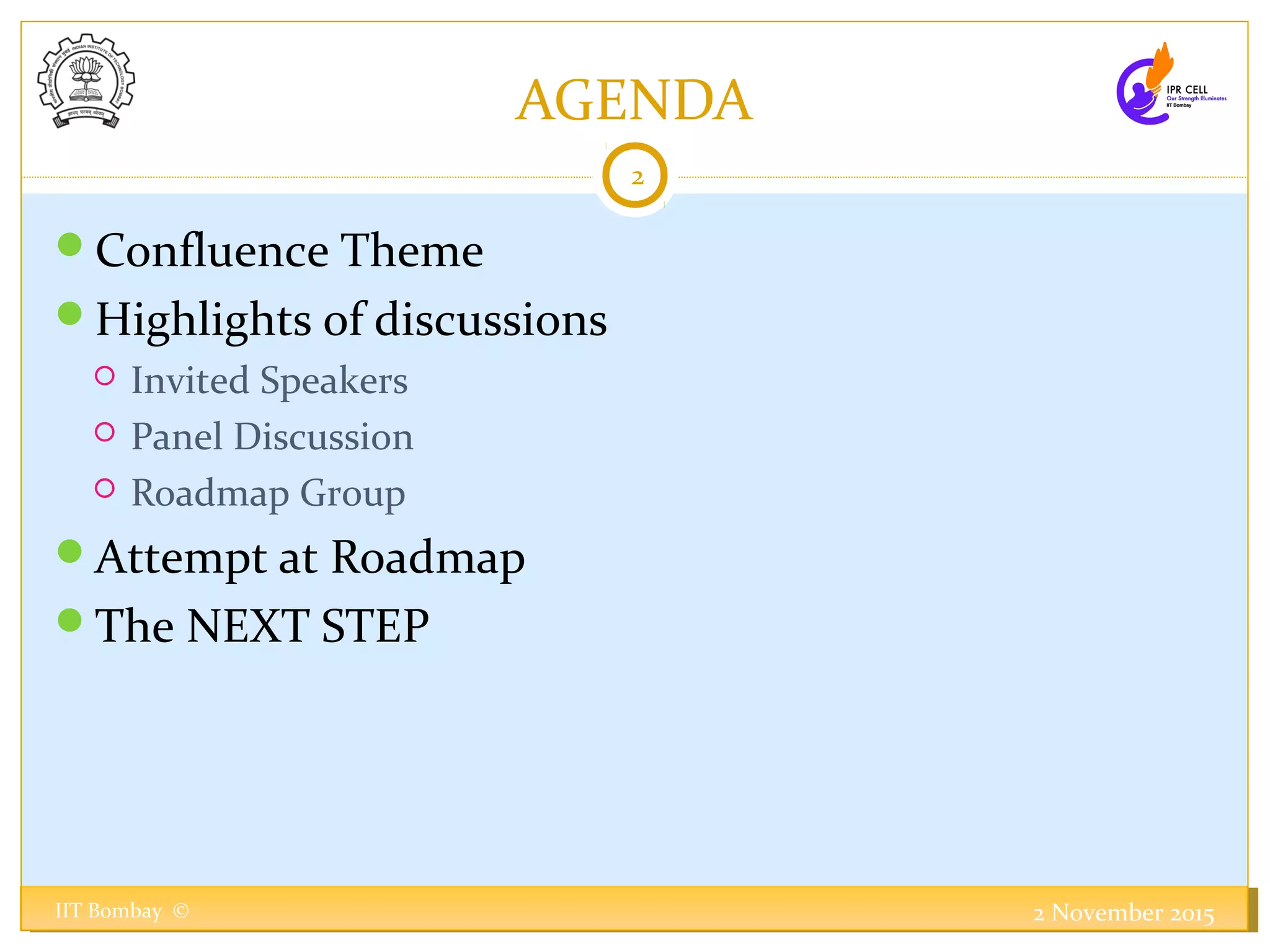 Presentation on Roadmap for IPR Research in India | PPT