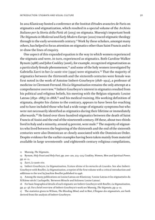 Stigmata Examples Stigmatics And Visual Culture In Late Medieval And Early Modern Italy ...