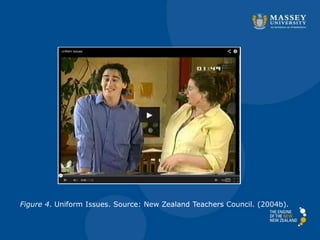Figure 4. Uniform Issues. Source: New Zealand Teachers Council. (2004b).
 