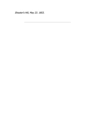Shooter’s Hill, May 23. 1853.
 
