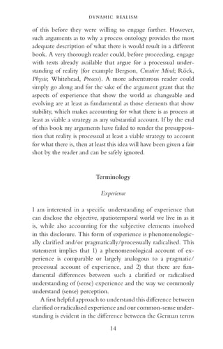 Processually Dynamic Realism Uncovering The Reality Of Becoming Through ...