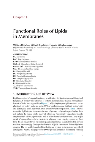 Biochemistry Of Lipids Lipoproteins And Membranes 6th Edition Neale D ...