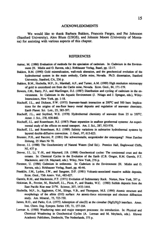 Mineralwater Interface Geochemistry Michael F Hochella Editor Art F ...