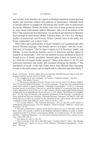 Homily Script Examples Jacob Of Serugh Homily On The Apostle Thomas And The Resurrection Of ...