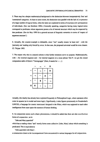 Lincos Language Semantic Universals And Universal Semantics D Zaefferer | PDF