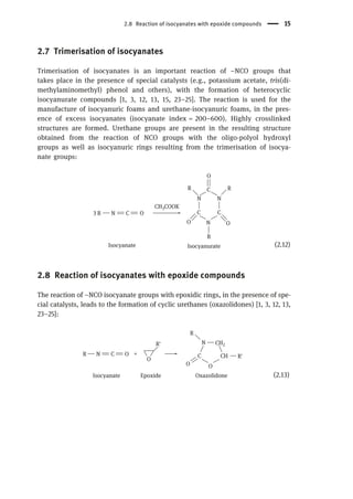 Trimerisation Polyols For Polyurethanes Volume 1 3rd Ed | PDF