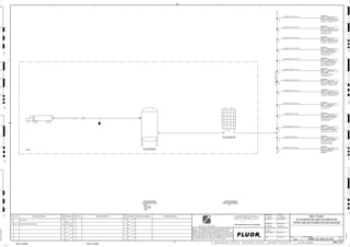 D
4
F
B
A
3
2
1 5 6 8
E
7
C
REV.
APPROVED
CHK.
DES.
REV. DATE REVISION DESCRIPTION
CLIENT
LEAD ENGINEER
SCALE DRAWING NUMBER
CHECK DESIGN CHECK DRAWING
DESIGNED BY DRAWN BY
APPROVAL DATE
APPROVAL DATE
APPROVED
CHK.
DES.
REV. DATE REVISION DESCRIPTION REFERENCE DRAWING No.
1:100
0
1:200
5m
10m
0
5m
10m
15m
20m
1:500
10m
0
20m
30m
40m
50m
1:1000
0
100m
50m
1:20
0
0.5m
1m
1.5m
2m
0
1:25
0.5m
1m
1.5m
1:33
1/3
2.5m
2m
0
1m
2m
3m
0
1:50
1m
2m
3m
4m
5m
CAD FILE NAME: P:0CAD000SPEM**
MODEL UPDATED:
DWG. FILE UPDATED:
MANUAL CHANGES MADE: YES NO YES NO YES NO
PROJECT MANAGER
ENGINEERING MANAGER
AREA PROJECTENGINEER
REFERENCE DRAWINGS
SAFETY SHARE:
APPROVAL DATE
CONTRACT
NO.
SAFETY SHARE :
BA6CVA1.IGR
NOTICE: THIS DRAWING HAS NOT BEEN PUBLISHED AND IS THE SOLE
PROPERTY OF FLUOR AND IS LENT TO THE BORROWER FOR THEIR
CONFIDENTIAL USE ONLY, AND IN CONSIDERATION OF THE LOAN OF THIS
DRAWING, THE BORROWER PROMISES AND AGREES TO RETURN IT UPON
REQUEST AND AGREES THAT IT WILL NOT BE REPRODUCED, COPIED LENT
OR OTHERWISE DISPOSED OF DIRECTLY OR INDIRECTLY, NOR USED FOR
ANY OTHER PURPOSE OTHER THAN WHICH IT IS FURNISHED.
NONE
Apr 2011
240K-C2-
AG
KM
LT
ISSUED FOR CLIENT REVIEW
22-Dec-11
B
NOT USED
A
12/22/2011
K. MUNDY
A. GUNSON
A. REGNAULT
L. TAMELIN
12/22/2011
3:06:20
PM
WBS: 3510
B
PIPING AND INSTRUMENTATION DIAGRAM
MOLY PLANT
3500-25J-041
N2 GENERATION AND DISTRIBUTION
NITROGEN
MO 2ND CLEANER FLOTATION
CELL NO. 5, C2-3510-CF-735
2834 3500-25J-016
NITROGEN
MO CLEANER SCAVENGER
FLOTATION CELL NO. 5,
2831 3500-25J-013
NITROGEN
MO 1ST CLEANER FLOTATION
CELL NO. 5, C2-3510-CF-715
2837 3500-25J-011
NITROGEN
MO ROUGHER FLOTATION
CELLS NO. 1 & NO. 2,
1864 3500-25J-003
NITROGEN
MO ROUGHER FLOTATION
CELLS NO. 4, C2-3510-CF-704
1849 3500-25J-004
NITROGEN
MO ROUGHER SCAVENGER
FLOTATION CELL NO. 6,
1869 3500-25J-005
C2-3510-CF-701/702
C2-3510-CF-706
C2-3510-CF-725
NITROGEN
MO 2ND CLEANER FLOTATION
CELLS NO. 1 & NO. 3,
2843 3500-25J-015
NITROGEN
MO CLEANER SCAVENGER
FLOTATION CELLS NO.2 &
2835 3500-25J-012
C2-3510-VS-081
C2-3510-ZM-528
SIZE:
MATERIAL:
CAPACITY:
TRIM:
C2-3510-VS-081
LIQUID NITROGEN TANK
SIZE:
C2-3510-ZM-528
NITROGEN VAPOURIZER
C2-3510-CF-733
NO.3, C2-3510-CF-723
NITROGEN
MO 1ST CLEANER FLOTATION
CELL NO. 1, C2-3510-CF-713
2848 3500-25J-007
3510-N2G-1013-C1D-1-1/2"-N
3510-N2G-1012-C1D-1-1/2"-N
3510-N2G-1010-C1D-1-1/2"-N
3510-N2G-1009-C1D-1-1/2"-N
3510-N2G-1007-C1D-1-1/2"-N
3510-N2G-1006-C1D-1-1/2"-N
3510-N2G-1004-C1D-2"-N
3510-N2G-1003-C1D-1-1/2"-N
3510-N2G-1002-C1D-2"-N
3510-N2G-1001-C1D-3"-N
NITROGEN
MO 2ND CLEANER FLOTATION
CELL NO. 1, C2-3510-CF-731
2844 3500-25J-015
3510-N2G-1011-C1D-1-1/2"-N
NITROGEN
MO.CLEANER
SCAV.FLOT.CELL NO. 2,
2836 3500-25J-012
NITROGEN
NITROGEN BLANKET
MANIFOLD
2274 3500-25J-031
NITROGEN
MO. 1 ST CLEANER,
C2-3510-CF-711
2850 3500-25J-007
3510-N2G-1005-C1D-1-1/2"-N
3510-N2G-1008-C1D-1-1/2"-N
3510-N2G-1014-C1D-1/4"-N
C2-3510-CF-722
VENDOR
 