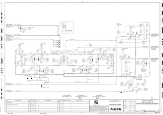 T3
P.O NO.:
VENDOR DWG NO.:
VENDOR:
3700-25J-306
3710
00638
XA
3710
00638
ZS
3710
00636
ZS
OP/CL
MISMATCH
3710
00643
XA
3710
00623
XA
3710
00608
XA
3710
00628
XA
MISMATCH
3710
00642
ZS
3710
00623
ZS
3710
00626
XA
MISMATCH
3710
00609
ZS
3710
00639
XA
3710
00617
XA
OP/CL
3710
00636
XA
3710
00601
WQI MASS
FLOW
3710
00612
ZS
3710
00643
ZS
3710
00605
PIT
3710
00619
XA
3710
00618
XA
3710
00639
ZS
OP/CL
3710
00604
FI L, P2
LL, P1
3710
00604
FIT
3710
00601
FY
3710
00601
HY
3710
00629
ZS
3710
00613
XA
MISMATCH
3710
00637
ZS
3710
00637
XA
3710
00609
XA
MISMATCH
3710
00616
XA
MISMATCH
3710
00619
ZS
3710
00682
HS
3710
00603
PIT
3710
00642
XA
3710
00628
ZS
OP/CL
3710
00682
II
3710
00616
ZS
OP/CL
3710
00613
ZS
OP/CL
3710
00618
ZS
3710
00607
ZS
3710
00601
FIT
3710
00682
XA
FAULT
3710
00627
XA
3710
00629
XA
3710
00622
XA
3710
00607
XA
3710
00601
DIC
M
3710
00626
ZS
3710
00606
XA
3710
00622
ZS
OP/CL
3710
00605
PI
3710
00627
ZS
OP/CL
3710
00601
FIC
OP/CL
3710
00603
PIC
M
3710
00608
ZS
3710
00617
ZS
3710
00606
ZS
3710
00612
XA
3710
00642 B
HS
3710
00601
DX
3710
00601
DE
3710
00601
DIT
PROCESS WATER
2852 3700-25J-001
GLAND SEAL WATER
2952 3900-25J-023
TAILING
TAILING THICKENER FEED
DISTRIBUTOR, C2-3710-DI-002
2378 3700-25J-001
FLOCCULANT
FLOCCULANT METERING
PUMP
2379 3700-25J-014
TAILING THICKENER U/F
TAILING COLLECTION BOX,
C2-3810-BX-102
2381 3800-25J-001
TAILING THICKENER U/F
THICKENER NO. 3 RECYCLE,
C2-3710-PP-038
2335 3700-25J-003
TAILING THICKENER U/F
TAILING THICKENER NO 3
RECYCLE PUMP,
2344 3700-25J-003
TAILING THICKENER O/F
RECYCLE WATER
COLLECTION POND,
2349 3700-25J-013
NOTES:
1. MINIMUM DISTANCE
NOTE 1
NOTE 1
NOTE 1
C2-3710-PD-001
C2-3710-PP-038
AFD
OP/CL
L, P2
OP/CL
OP/CL
OP/CL
OP/CL
SELECT
H, P2
L, P2
OP/CL
OP/CL
L, P2
LL, P2
MIN.
OP/CL
C2-3710-PD-001
OP/CL
MIN.
OP/CL OP/CL
OP/CL
MIN.
OP/CL
MISMATCH
MISMATCH
MISMATCH
MISMATCH
MISMATCH
MISMATCH
MISMATCH
MISMATCH
MISMATCH
MISMATCH
MISMATCH
MISMATCH
MISMATCH
MISMATCH
MISMATCH
MISMATCH
NOTE 1
NOTE 1
AG
KM
LT
ISSUED FOR CLIENT REVIEW
19-Dec-11
B
RP
NOT USED
05-Jul-11
A
12/19/2011
K. MUNDY
A. GUNSON
A. REGNAULT
L. TAMELIN
12/19/2011
6:13:37
PM
WBS: 3710
B
PIPING AND INSTRUMENTATION DIAGRAM
TAILING THICKENING
3700-25J-006
TAILING THICKENER NO. 3
V
3710-SL-1707-R1B-24"-N
3710-WR-1934-C1A-8"-N
3710-WR-1956-C1A-8"-N
3710-WR-1959-C1A-8"-N
3710-WR-1960-C1A-8"-N
FI FI
FI
FI
ES
ES
ES
FI
FL
FI
FI
FI
FI
FI
FI
FI FI
3710
00617
XV
+
3710
00613
XV
+
18"x16"
3710-SL-1703-R1B-24"-N
3"x1-1/2"
3710
00642
XV
+
3710-SL-1706-R1B-30"-N
3710
00618
XV
+
3710
00622
XV
+
3710-WR-1958-C1A-1-1/2"-N
SIZE:
MATERIAL:
MOTOR:
C2-3710-TM-013
TAILING THICKENER NO.3 MECHANISM
24"x16"
3710-WR-1003-C1A-48"-N
3710
00637
XV
+
3710
00623
XV
+
3710-SL-1681-R1B-60"-N
3710
00626
XV
+
3710
00606
XV
+
C2-3710-TK-11736 18"x16"
SIZE:
C2-3710-TK-11736
TAILING THICKENER NO.3 TANK
3710
00629
XV
+
3710
00643
XV
+
C2-3710-PP-040
C2-3710-TM-013
3710-SL-1691-R1B-16"-N
3710-WG-1027-C1A-2"-N
3710
00619
XV
+
SIZE:
MATERIAL:
MOTOR:
C2-3710-PP-040
TAILING THICKENER NO.3 U/F PUMP (AFD)
3710
00601
FE
+
3710
00627
XV
+
R1B
24"x16"
3710
00639
XV
+
3710-SL-1704-R1B-24"-N
3710-WR-1955-C1A-2"-N
C1A
3710-RE-1003-C1A-4"-N
3"x2"
3710-WR-1957-C1A-8"-N
3710
00612
XV
+
24"x16"
3710
00608
XV
+
3710-SL-1702-R1B-24"-N
3710-WR-1954-C1A-8"-N
3710
006