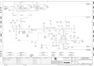 D
4
F
B
A
3
2
1 5 6 8
E
7
C
REV.
APPROVED
CHK.
DES.
REV. DATE REVISION DESCRIPTION
CLIENT
LEAD ENGINEER
SCALE DRAWING NUMBER
CHECK DESIGN CHECK DRAWING
DESIGNED BY DRAWN BY
APPROVAL DATE
APPROVAL DATE
APPROVED
CHK.
DES.
REV. DATE REVISION DESCRIPTION REFERENCE DRAWING No.
1:100
0
1:200
5m
10m
0
5m
10m
15m
20m
1:500
10m
0
20m
30m
40m
50m
1:1000
0
100m
50m
1:20
0
0.5m
1m
1.5m
2m
0
1:25
0.5m
1m
1.5m
1:33
1/3
2.5m
2m
0
1m
2m
3m
0
1:50
1m
2m
3m
4m
5m
CAD FILE NAME: P:0CAD000SPEM**
MODEL UPDATED:
DWG. FILE UPDATED:
MANUAL CHANGES MADE: YES NO YES NO YES NO
PROJECT MANAGER
ENGINEERING MANAGER
AREA PROJECTENGINEER
REFERENCE DRAWINGS
SAFETY SHARE:
APPROVAL DATE
CONTRACT
NO.
SAFETY SHARE :
BA6CVA1.IGR
NOTICE: THIS DRAWING HAS NOT BEEN PUBLISHED AND IS THE SOLE
PROPERTY OF FLUOR AND IS LENT TO THE BORROWER FOR THEIR
CONFIDENTIAL USE ONLY, AND IN CONSIDERATION OF THE LOAN OF THIS
DRAWING, THE BORROWER PROMISES AND AGREES TO RETURN IT UPON
REQUEST AND AGREES THAT IT WILL NOT BE REPRODUCED, COPIED LENT
OR OTHERWISE DISPOSED OF DIRECTLY OR INDIRECTLY, NOR USED FOR
ANY OTHER PURPOSE OTHER THAN WHICH IT IS FURNISHED.
NONE
Apr 2011
240K-C2-
A-D
M
3220
03181
II
3220
03181
XA
3220
03181
HS
3220
03182
II
3220
03182
XA
3220
03182
HS
3220
03116 A
LI
3220
03116
LI
3220
03117
LSL
3220
03117
LAL
3220
03116
LE
3220
03116
LT
3220
03110
SE
3220
03106 A
TE
3220
03106 A
TI HH, P1
H, P2
3220
03107 A
TE
HH, P1
H, P2
3220
03107 A
TI
3220
03105
ZSH
3220
03105
ZSHH
RHS
3220
03104
ZSH
LHS
3220
03104
ZSHH
3220
03105
ZAHH
LHS, P1
3220
03104
ZAHH
3220
03102
HSS
RHS
3220
03101
HSS
3220
03102
HSA
3220
03101
HSA
3220
03110
WE
LHS
3220
03110
WIT
3220
03110
WI
3220
03108 A
XS
3220
03108 B
XS
3220
03108
XA
P1
3220
03103 B
SE
FEEDER AFD DRIVE
3220
03107 B
TI
3220
03106 B
TE
3220
03107 B
TE
HH, P1
H, P2
3220
03103 B
ST
3220
03106 B
TI HH, P1
H, P2
3220
03103 B
SI
3220
03103
SDI
3220
33181
HS
J/SP
3220
03115 A
LSH
3220
33181
II
3220
03114
LE
3220
03114
LT
3220
03115 A
LAH
3220
03114 A
LI
3220
03114
LIC
3220
33104
LSH
3220
33104
LAH
P1
3220
33103
VE
3220
33103
VT
A-D
3220
33103
VI
HH, P1
H, P2
A-D
3220
03119
LSH
3220
03119
LAH
3220
03183 G
TE
3220
03183 H
TE
3220
03183 G
TI
BRG
FRONT
H,P2
HH,P1
3220
03183 H
TI
BRG
REAR
H,P2
HH,P1
3220
03183
HS
J/SP
3220
03183
JI
3220
03183
II
3220
03183
XA
3220
33102
SE
3220
33102
SSL
3220
33102
SAL
P2
ST/SP
FAULT
J/SP
FAULT
P1
RHS, P1
RHS
A,B
EXPERT
SYSTEM
H, P1
VENDOR:
P.O.NO.:
MANUFACTURER:
P1
DUCTING
BIN CONTINUED ON
P&ID 3200-25J-032
3220-AP1039-C1A-2"-N
C2-3220-ST-122
C2-3220-SL-012
C2-3220-ST-132
C2-3220-CR-012
C2-3220-ST-142
C2-3220-BL-021
C2-3220-DC-067
C2-3220-FA-067
C2-3220-FE-032
SIZE: 850t LIVE
MATERIAL:
CAPACITY:
TRIM:C1A
C2-3220-BN-022
SEC CRUSHER NO.2 SURGE BIN
C2-3220-BN-022
H, P2
L, P2
LHS
RSH
A,B
A,B
LHS
A,B
P1
P1
P1
3220
33101
LI
L, P2
HH, P1
H, P2
DUCTING
DUCTING
3220
33101
TI
3220
33101
PDI
HH, P2
H, P1
H, P2
V V
SIZE:
C2-3220-SL-012
SEC CRUSHER FEEDER NO.2 VOLUMETRIC BELT SCALE
SIZE:
C2-3220-ST-132
SEC CRUSHER NO. 2 FEED CHUTE
SIZE:
C2-3220-ST-142
SEC CRUSHER NO. 2 DISCHARGE CHUTE
3220
33181
XA
3220
03105
ZAH
3220
03104
ZAH
P2
P2
A,B
A,B
TEAR
3220
03103 A
SI
3220
03103 A
SE
3220
03103 A
ST
3220
03115 A
LE
3220
03115 B
LSH
3220
03115 B
LAH
P1
3220
03115 B
LE
C2-3240-CV-015
TO ATMOSPHERE
BIN CONTINUED ON
P&ID 3200-25J-027
SEC CRUSHER PRODUCT
SEC CRUSHER DISCH. CONV.
NO. 1, C2-3220-CV-016
1820 3200-25J-045
DUST
DUST COLLECTOR,
C2-3220-DC-121
1417 3200-25J-047
ES
ES
V
V
V
ES
ES
V
V
V
V
ES
ES
V
ES
V
ES
V
ES
V
ES
T1
AG
KM
LT
ISSUED FOR CLIENT REVIEW
23-Dec-11
B
RP
ISSUED FOR COMBINED REVIEW
23-Jun-11
A
12/23/2011
K.MUNDY
A. GUNSON
T. OH
L. TAMELIN
1/3/2012
7:51:16
AM
WBS: 3220
B
PIPING AND INSTRUMENTATION DIAGRAM
SECONDARY CRUSHING
3200-25J-031
SECONDARY CRUSHER NO. 2
A,B
RHS LHS
FAULT
FAULT
COARSE SCREEN O/S
COARSE SCREEN O/S
CONVEYOR NO. 1,
3231 3200-25J-027
COARSE SCREEN O/S
SEC SURGE BIN NO.3,
C2-3220-BN-023
3234 3200-25J-032
SIZE:
MOTOR: 2.24 kW
C2-3220-BL-021
SEC CRUSHER NO. 2 DUST SEAL BLOWER
SIZE:
MOTOR: 932.00 kW
C2-3220-CR-012
SEC CRUSHER NO.2
SIZE:
MOTOR:
C2-3220-FE-032
SEC CRUSHER NO. 2 FEEDER
SIZE:
C2-3220-ST-122
SEC CRUSHER NO. 2 SURGE BIN FEEDER SKIRT
SIZE:
MOTOR:
C2-3220-FA-067
SEC CRUSHER SURGE BIN DUST COLLECTOR NO.2 FAN
SIZE:
C2-3220-DC-067
SEC CRUSHER SURGE BIN DUST COLLECTOR NO. 2
V
V
V
V
V
3220
03120
NS
3220
03120
NA
V
ES
C2-3220-MD-048
SIZE:
C2-3220-MD-048
FE-032 METAL DETECTOR
RHS
LHS
V
V
V
V
V
V
V
V
A,B
A,B
V
V
M
3220
03184
II
3220
03184
XA
3220
03184
HS
ST/SP
FAULT
C2-3220-DC-068
C2-3220-FA-068
TO ATMOSPHERE
SIZE:
MOTOR:
C2-3220-FA-068
SEC CRUSHER SURGE BIN DUST COLLECTOR NO.1 FAN
SIZE:
C2-3220-DC-068
SEC CRUSHER SURGE BIN DUST COLLECTOR NO. 1
3220-AP-1288-C1A-2"-N
PLANT AIR
2990 3200-25J-017
VENDOR
VENDOR
DUST
DUST COLLECTOR,
C2-3220-DC-122
4118 3200-25J-047
VENDOR
3220
03109
ZS
3220
03109
ZI
P1
ES
3220
03122
PDAH
3220
03123
PDAH
 