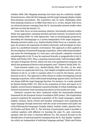 Tense And Aspect In Italian Interlanguage Zuzana Toth | PDF