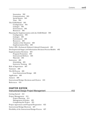 Designing Effective Instruction 8th Edition Gary R. Morrison | PDF