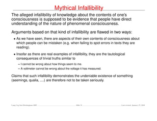 Infallible Reading Why the