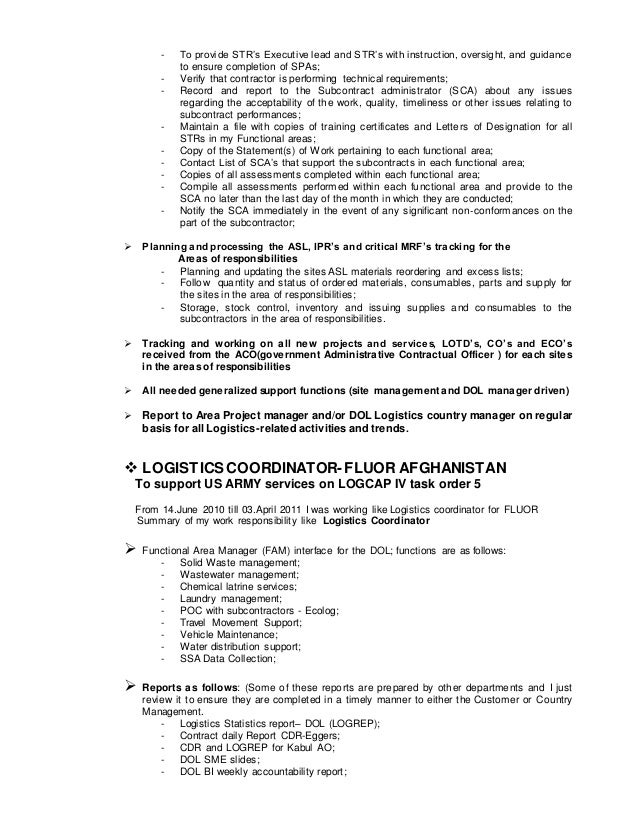 resume distribution