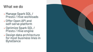How We Optimize Spark SQL Jobs With parallel and sync IO | PDF