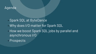 How We Optimize Spark SQL Jobs With parallel and sync IO | PDF