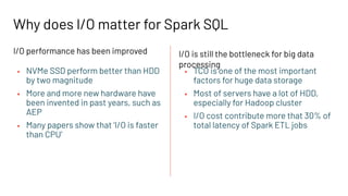 How We Optimize Spark SQL Jobs With parallel and sync IO | PDF