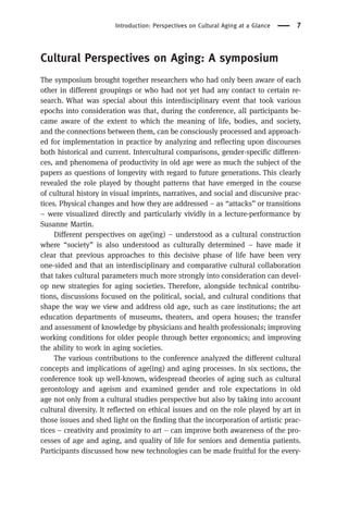Cultural Perspectives On Aging A Different Approach To Old Age And ...