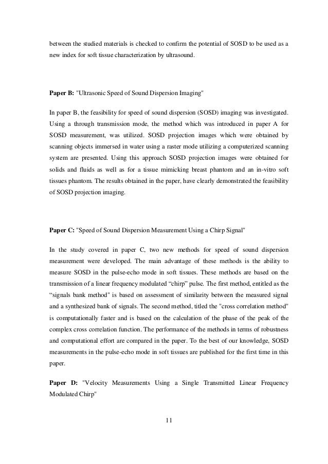 Doctoral thesis innovation