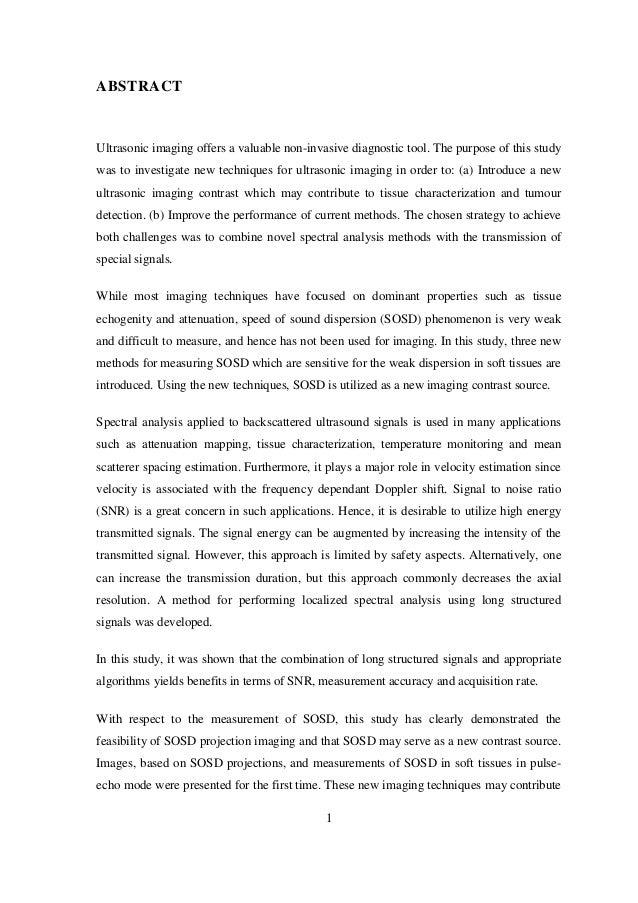 Doctoral thesis innovation