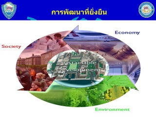 การพัฒȨที่ยั่งยืน 