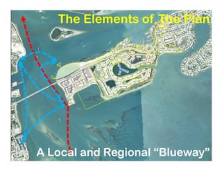 The Elements of The PlanThe Elements of The Plan
A Local and Regional “Blueway”A Local and Regional “Blueway”
 