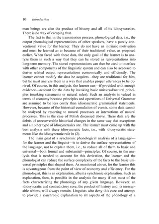 Markedness And Economy In A Derivational Model Of Phonology Andrea ...