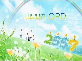 สรุปความพึงพอใจผ้รับบริการ 2557