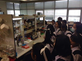 กิจกรรมส่งเสริมพัฒนาโครงการวิจัย สำหรับนักเรียนในโครงการห้องเรียนพิเศษวิทยาศาสตร์ ชั้น