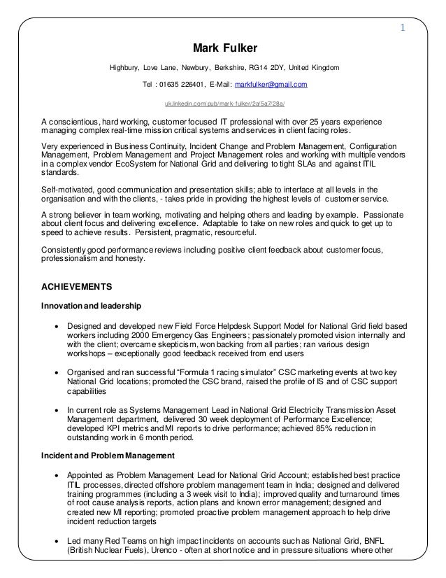 My Cv Aug 2016 V1